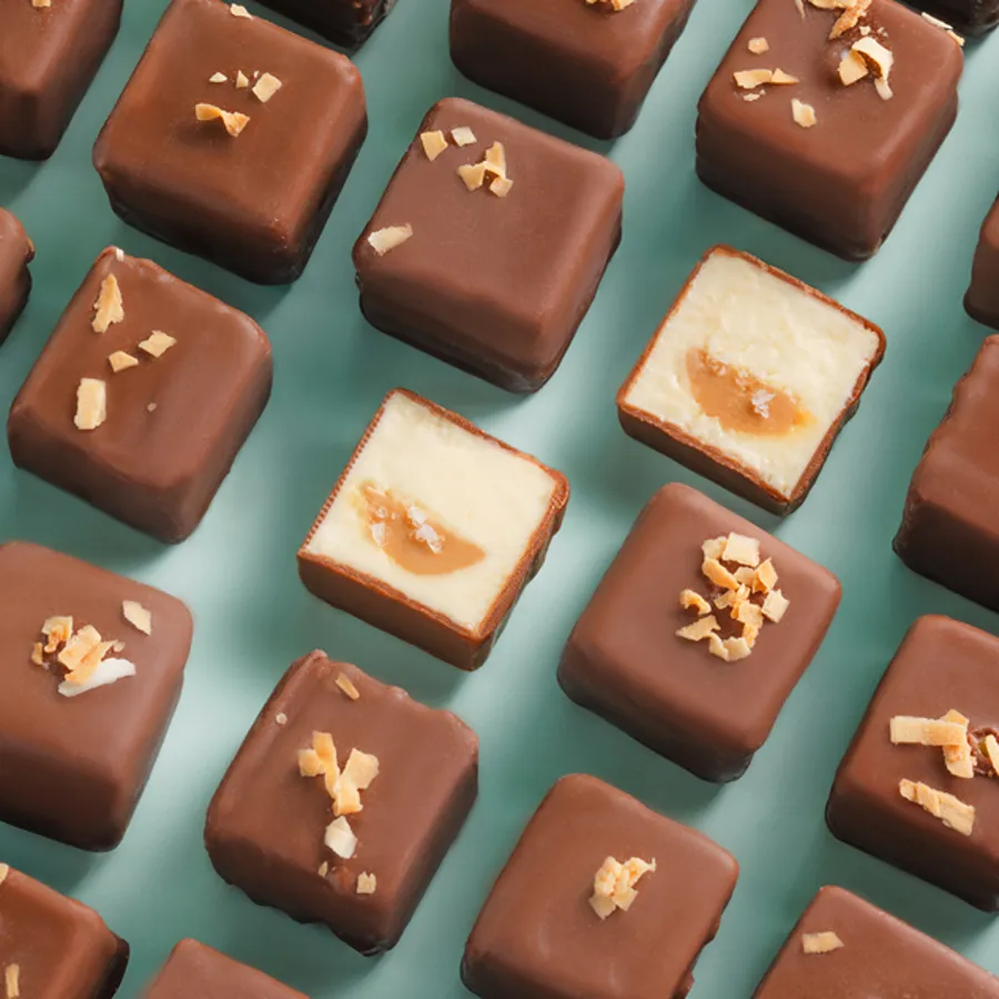 Salted Caramel Ice Cream Bites 40Pcs