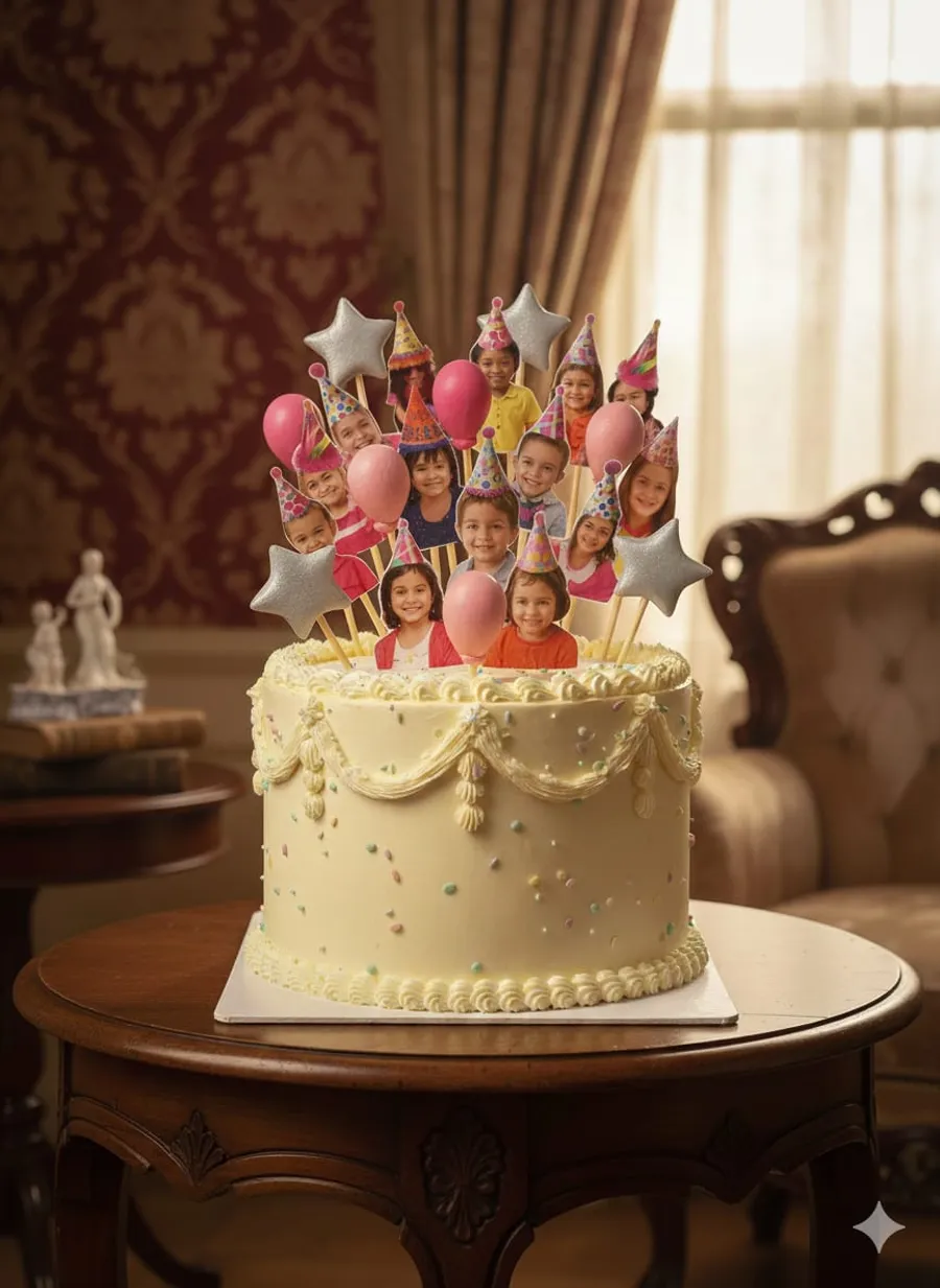 Memories Cake-Collaboration with Edward