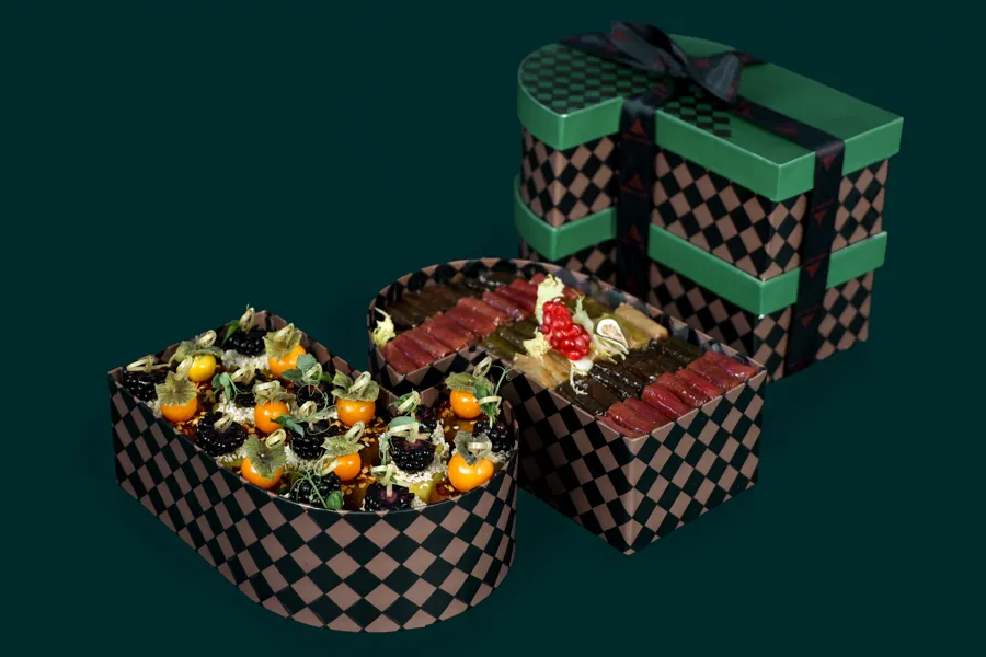 mix vine leaves with square cobba deal