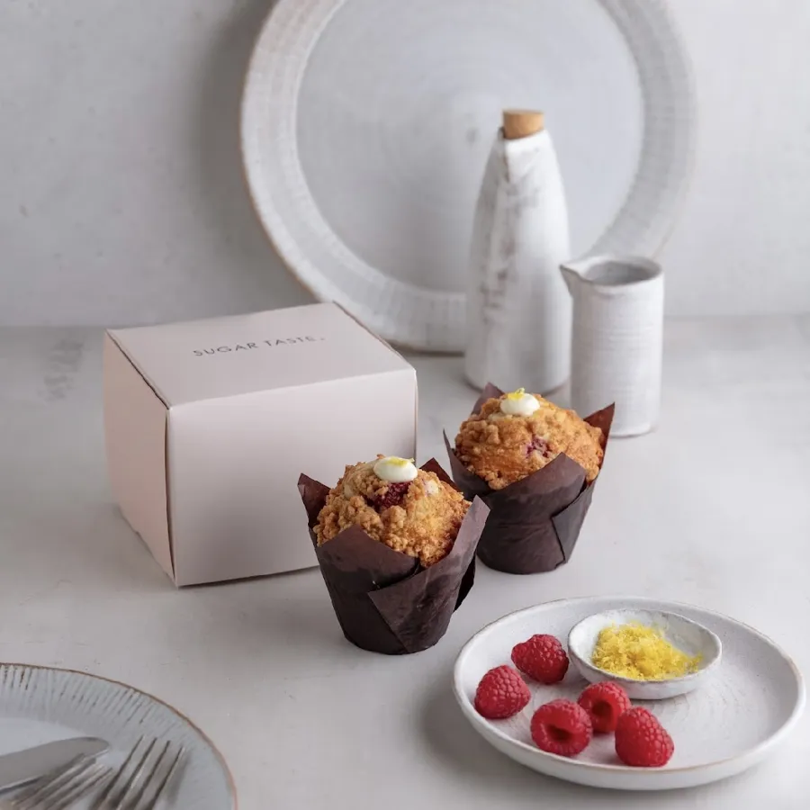 Raspberry Muffins