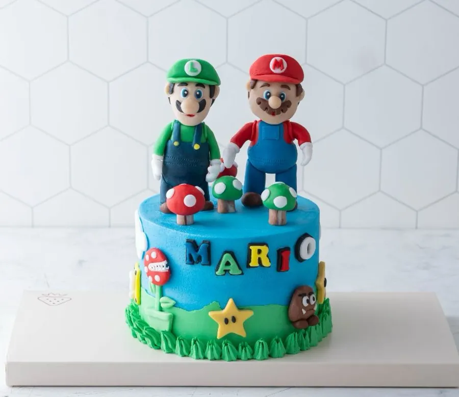 Mario Cake 5x4 Collaboration with farwla
