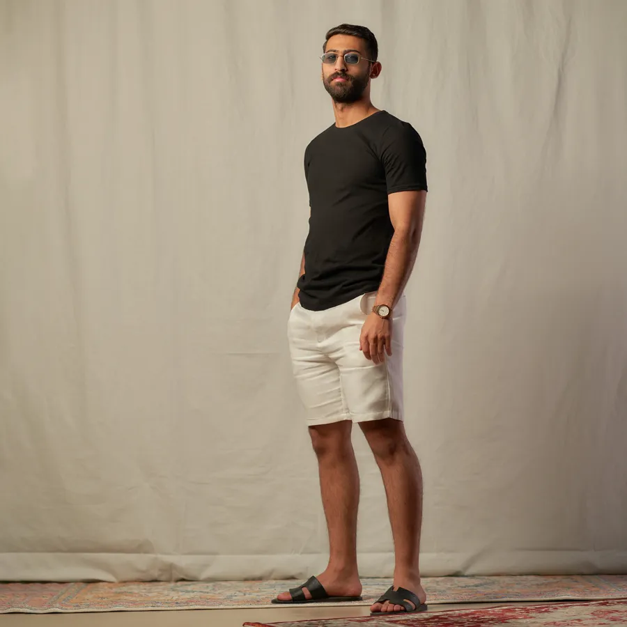 PLAIN T-SHIRT BLACK