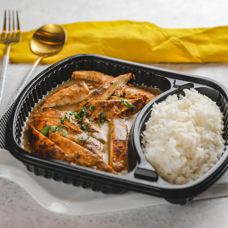 CHICKEN WITH LEMON SAUCE