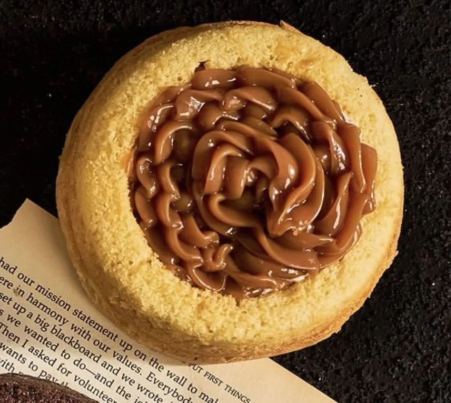 Keto Volcano cake - Caramel