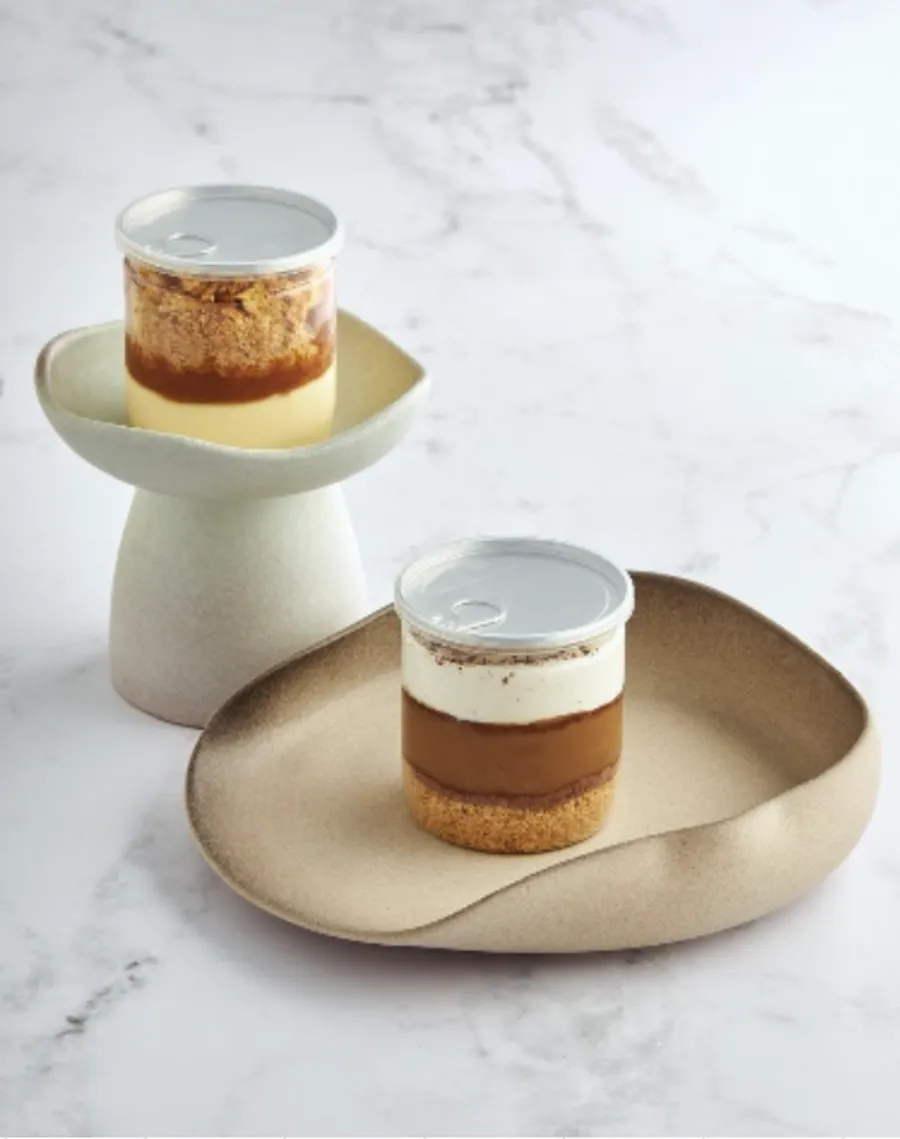 Honeycomb kunafa jar
