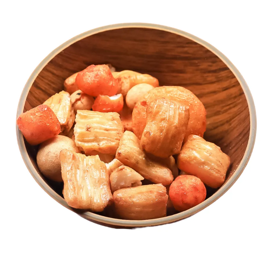 Spicy mix crackers