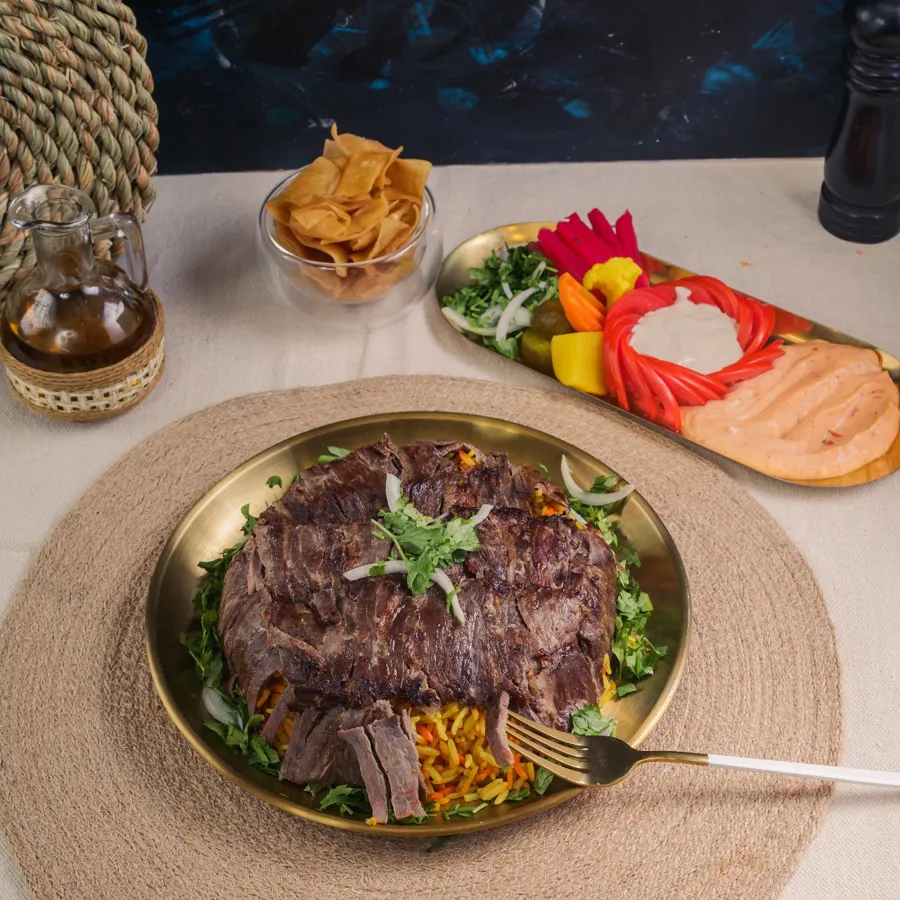 Meat Shawerma Fatteh