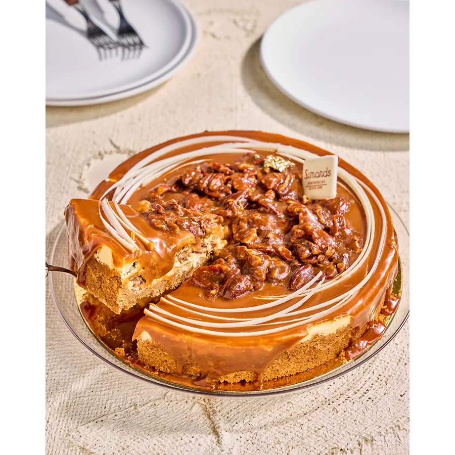 Pecan Cheesecake.