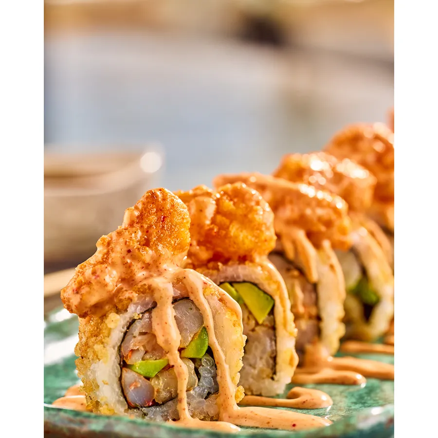 Crispy Shrimp Ebi.