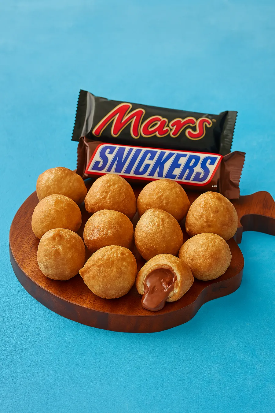 Snicker and Mars Fried Balls