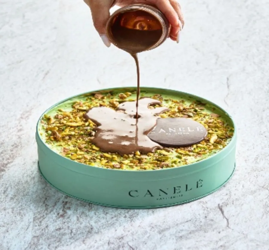 Pistachio Chocolate kunafa