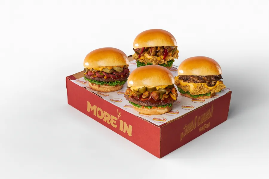 Brioche box 4 beef sandwiches