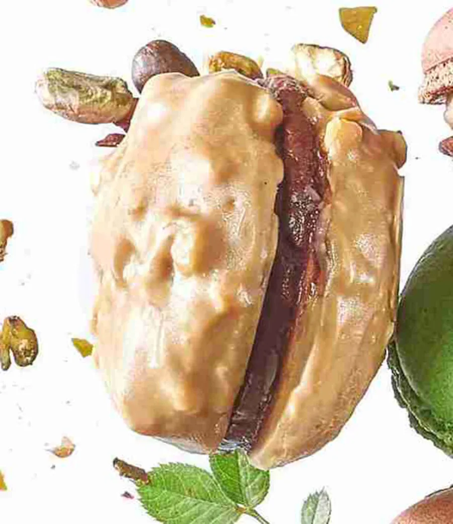 Peanut Caramel Macaron