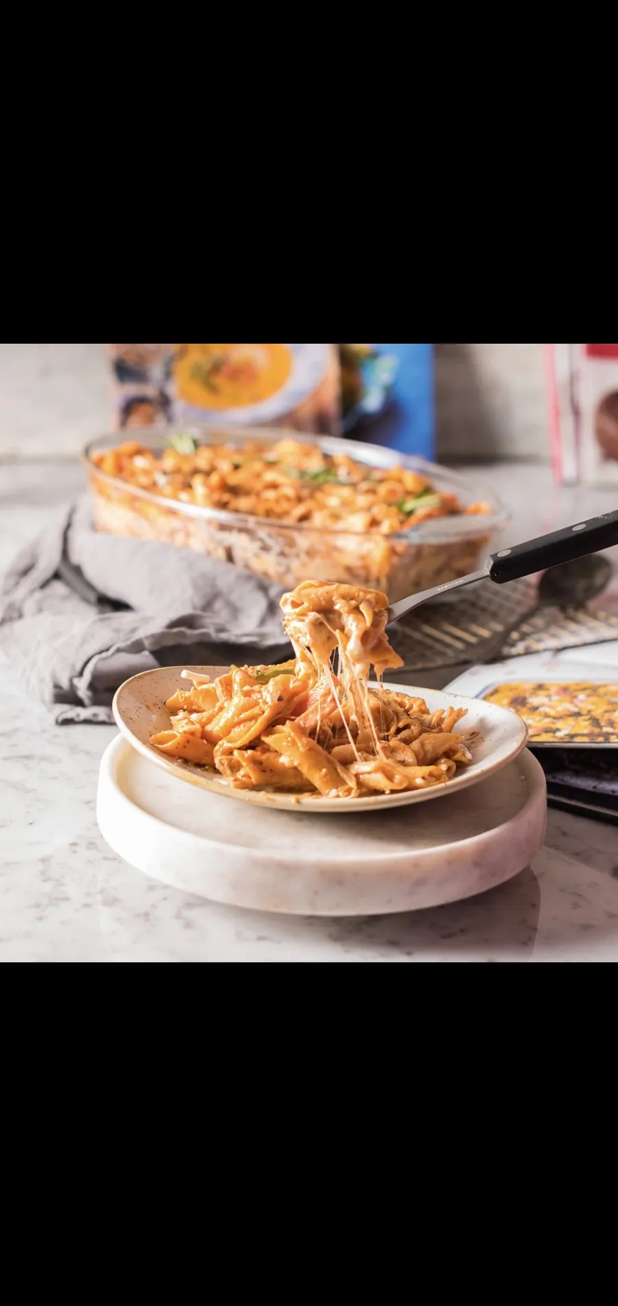 Pink Pasta With Chicken