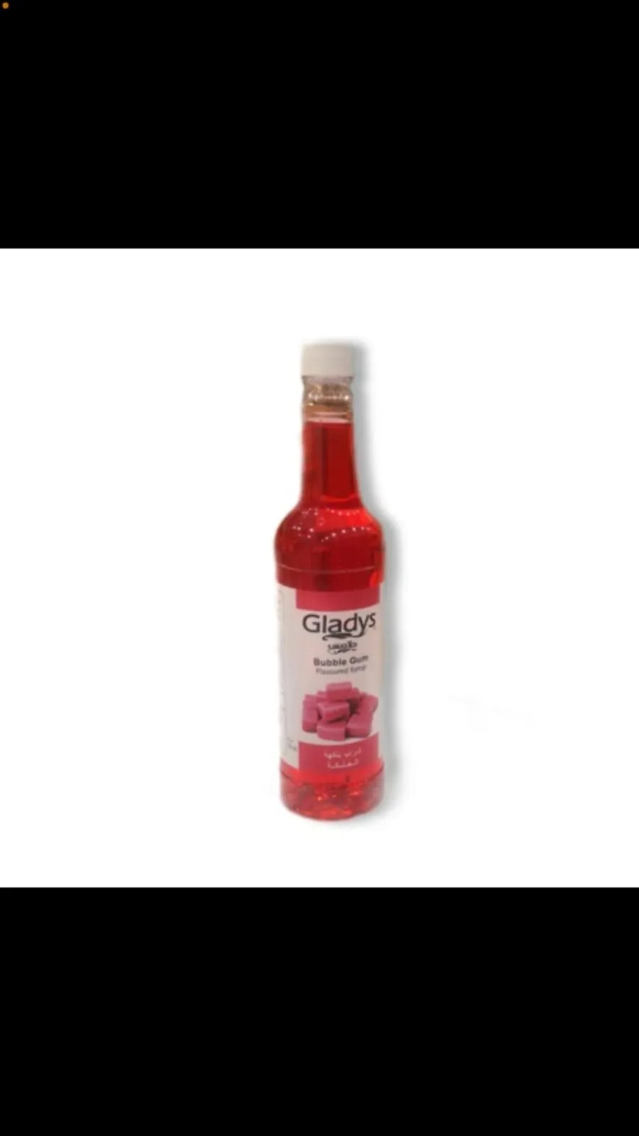 Gladys gum flavored syrup 750 ml