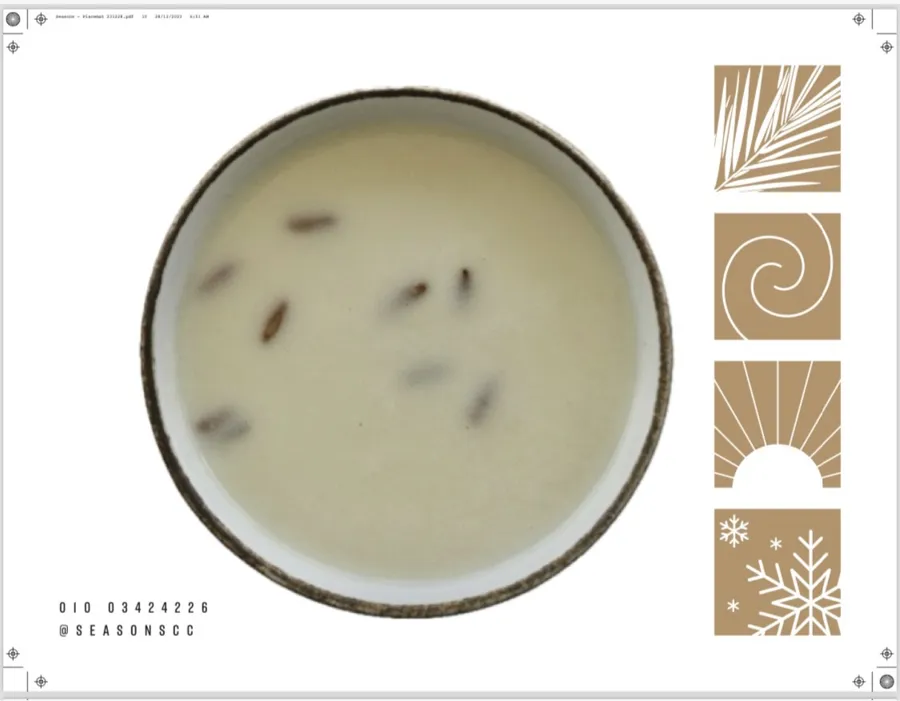 CHICKEN CREAM SOUP
