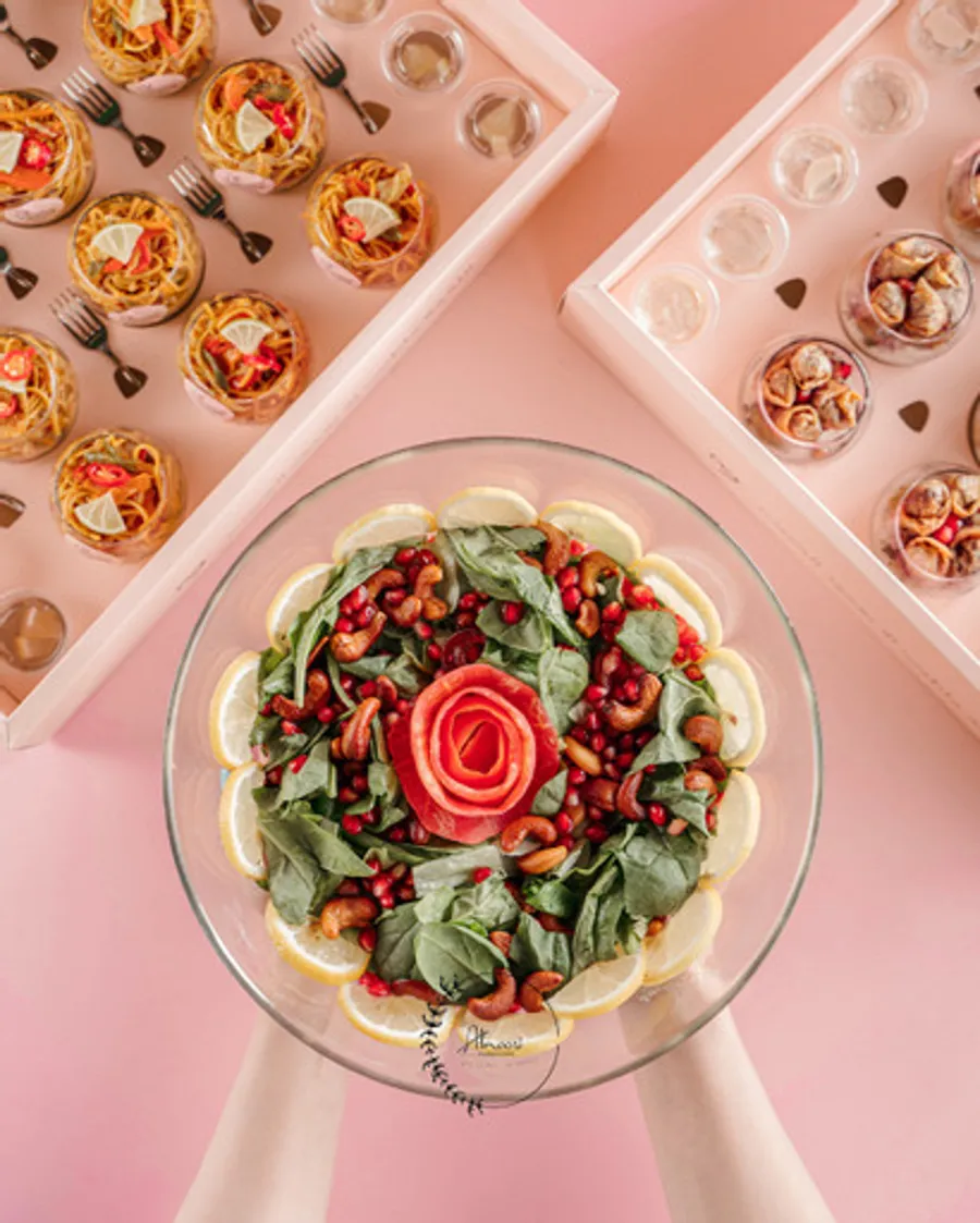 Spinach & Cashews salad
