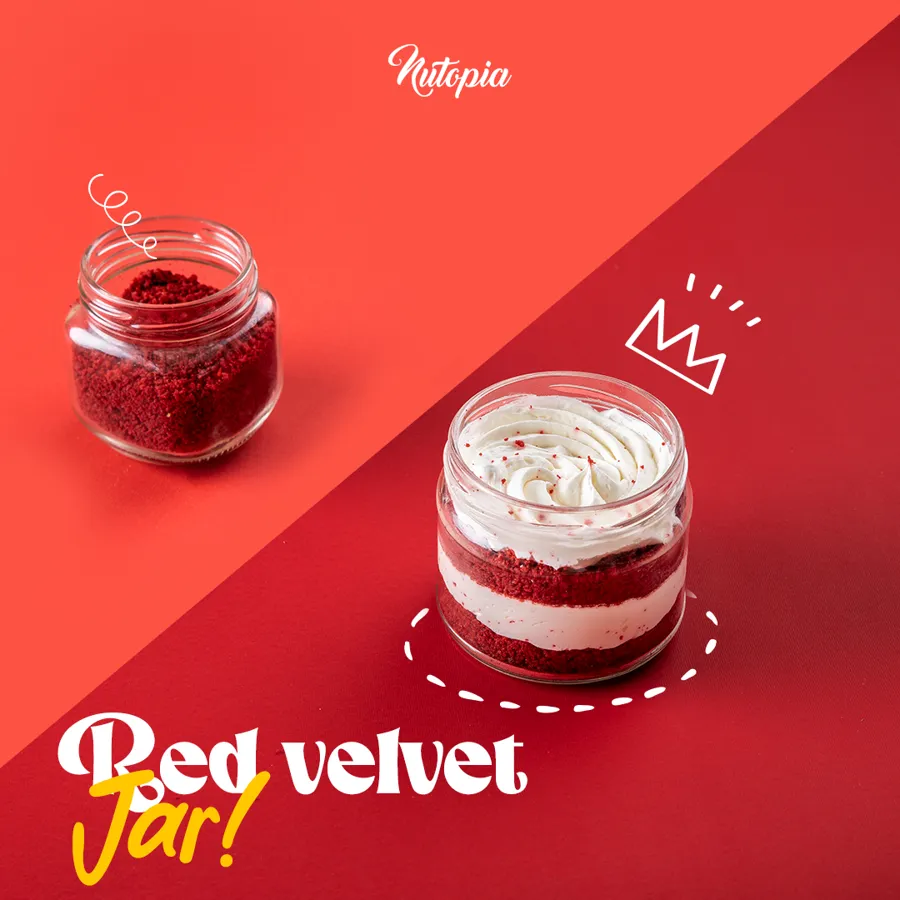 Red Velvet Jar