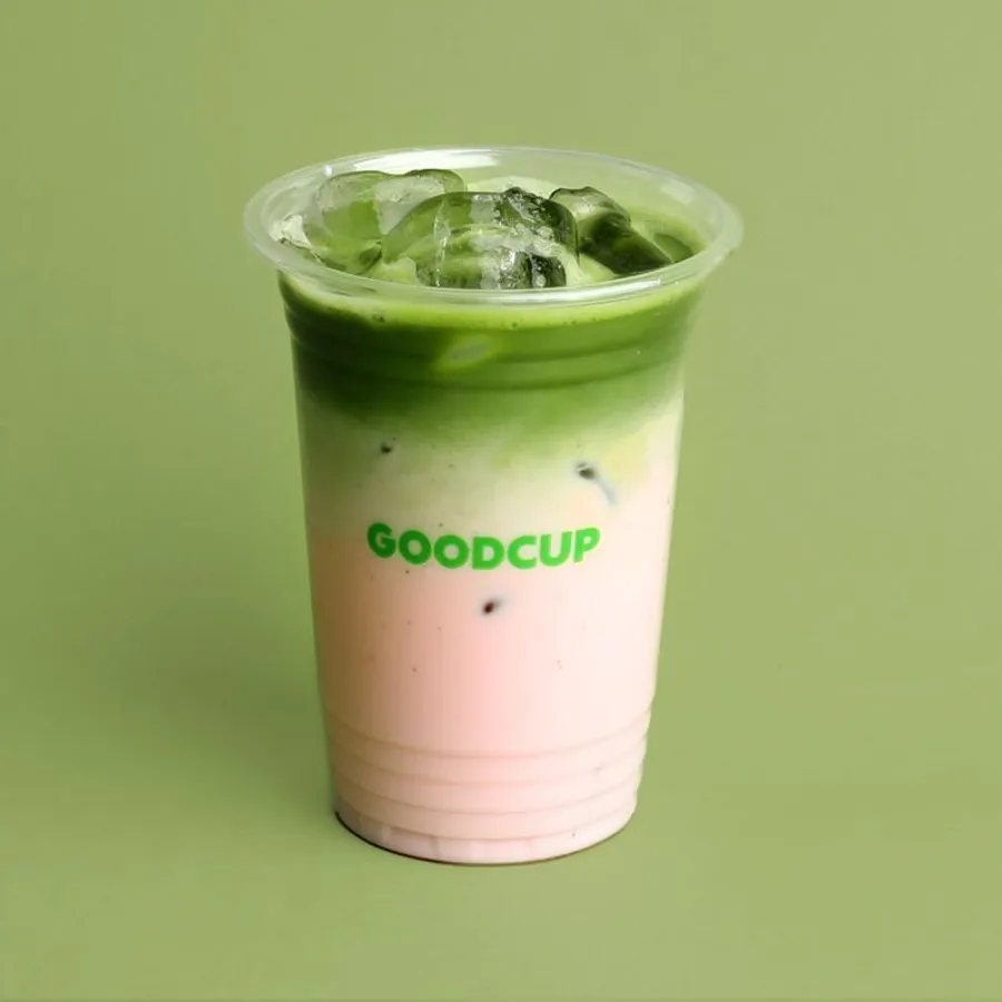 Strawberry Matcha Latte.