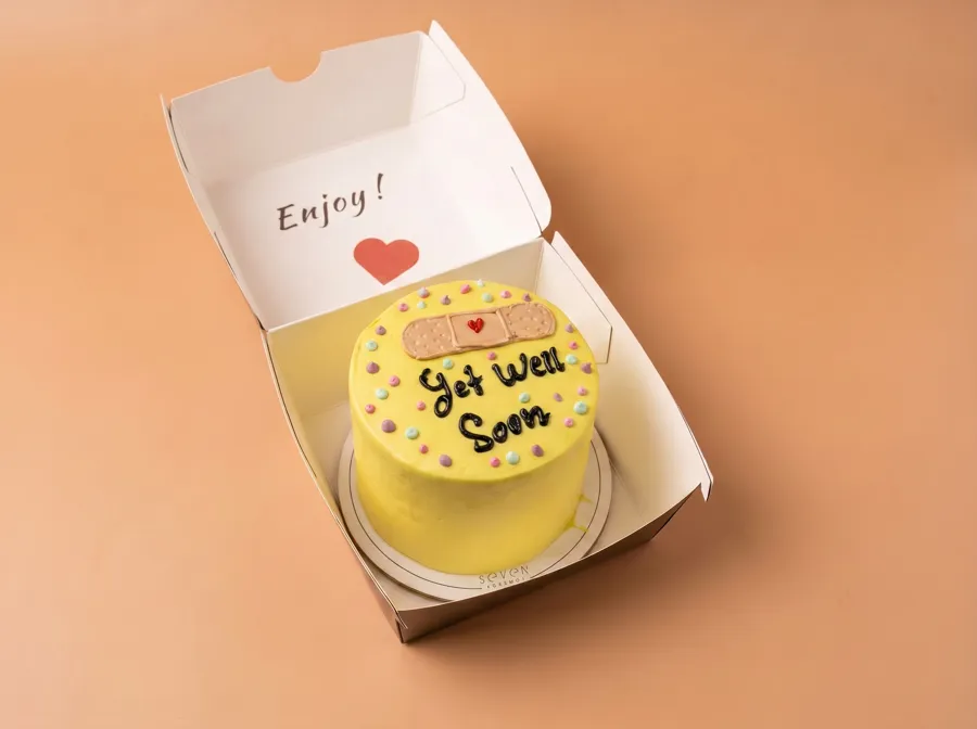 Get Well Soon Band-Aid Cake