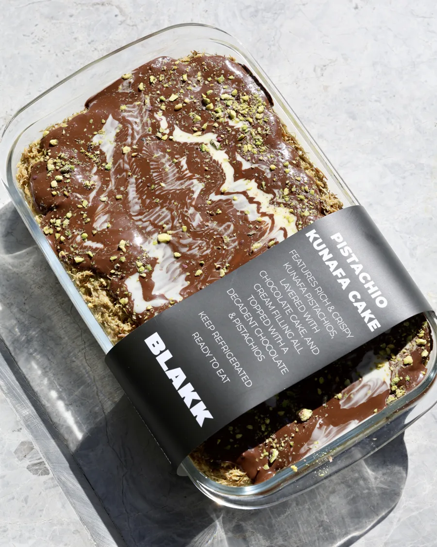Pistachio Kunafa Cake - Gathering Style