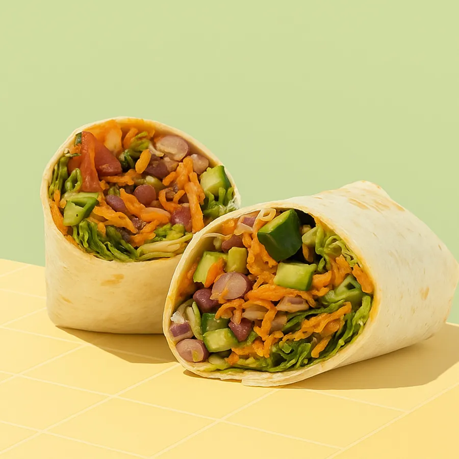 Spicy Veggie Wrap