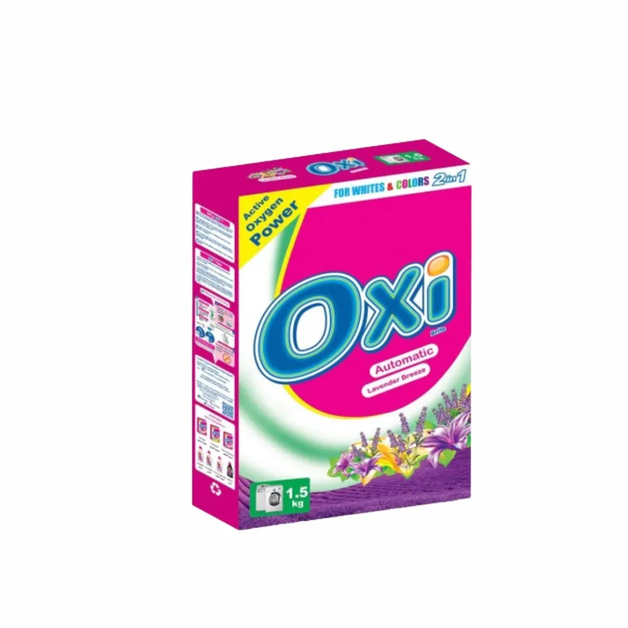 OXI AUTOMATIC POWDER DETERGENT 1.5 KG - LAVENDER BREEZE