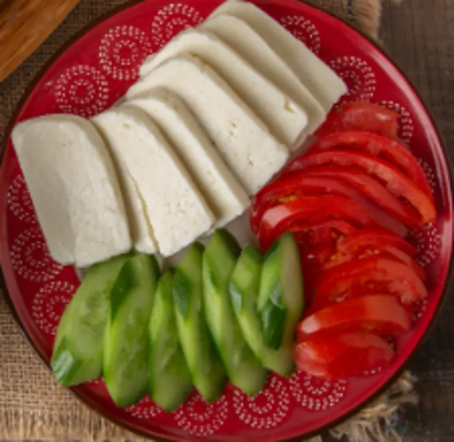 Salad slices