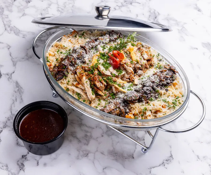 Chicken Risotto Pyrex