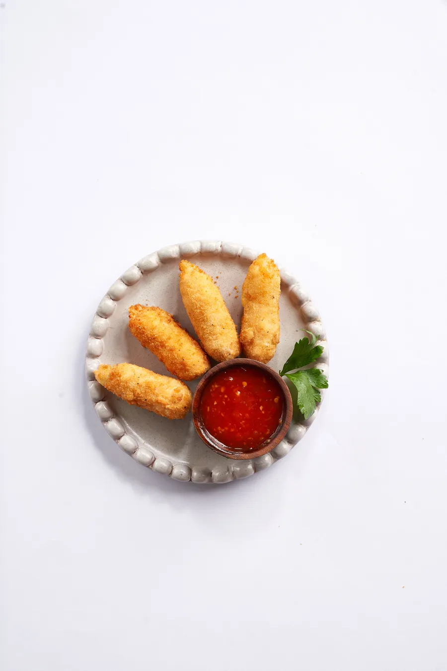 FRIED SALMON AND SHRIMP 8 PCS