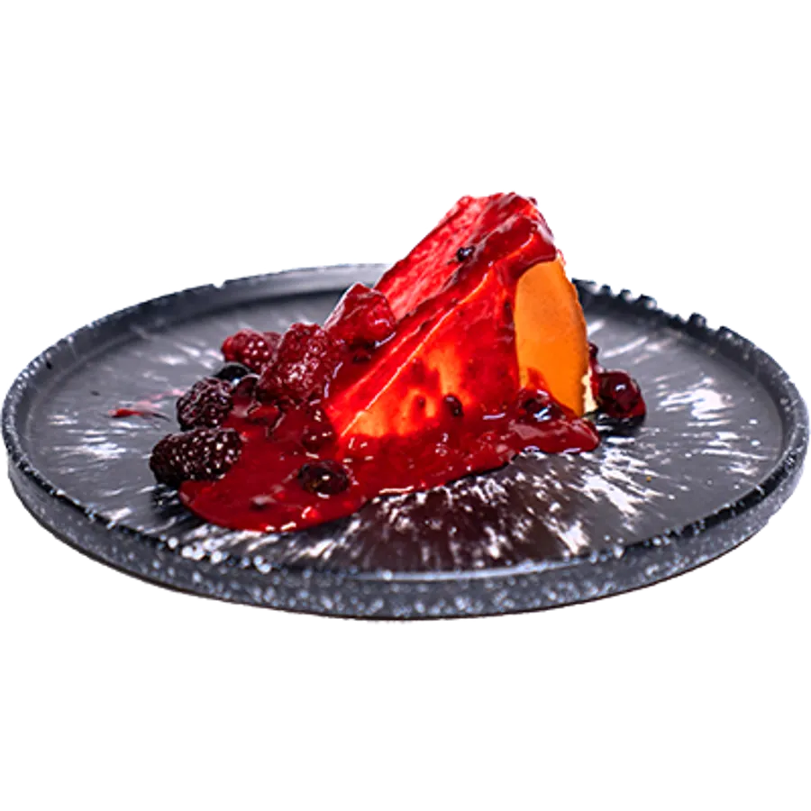 Mixed Berries San Sebastián Cheesecake