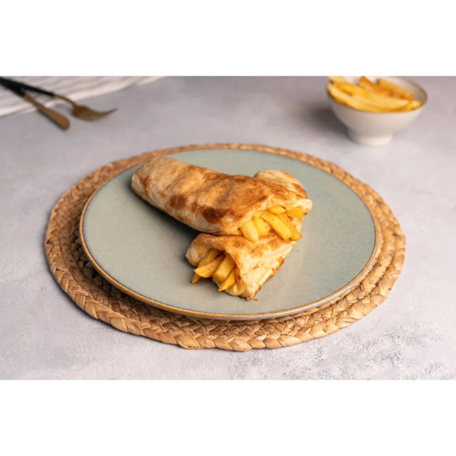 Fries and Cheese Roll