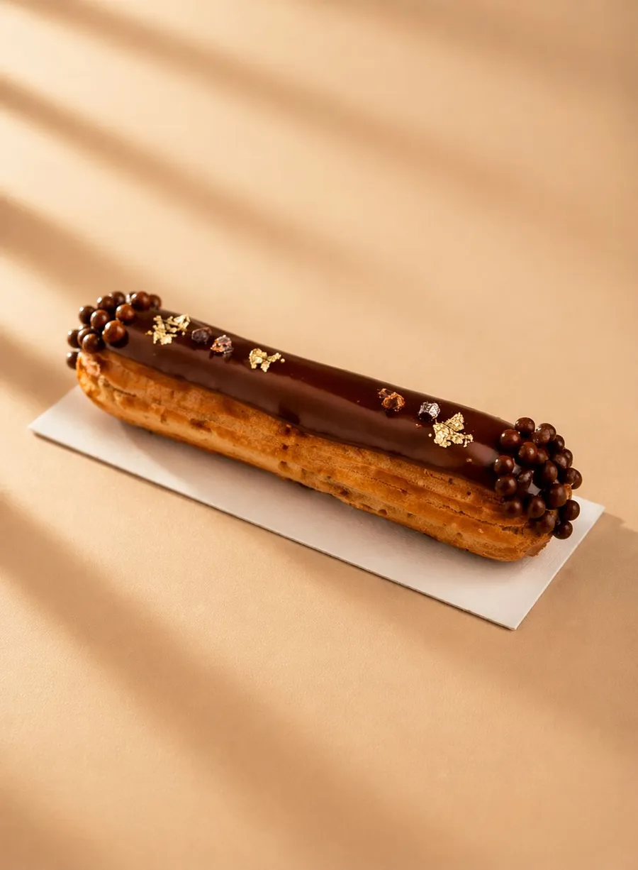 Eclair Chocolate Gateau