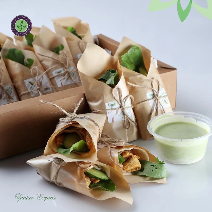 Arabic shawarma box