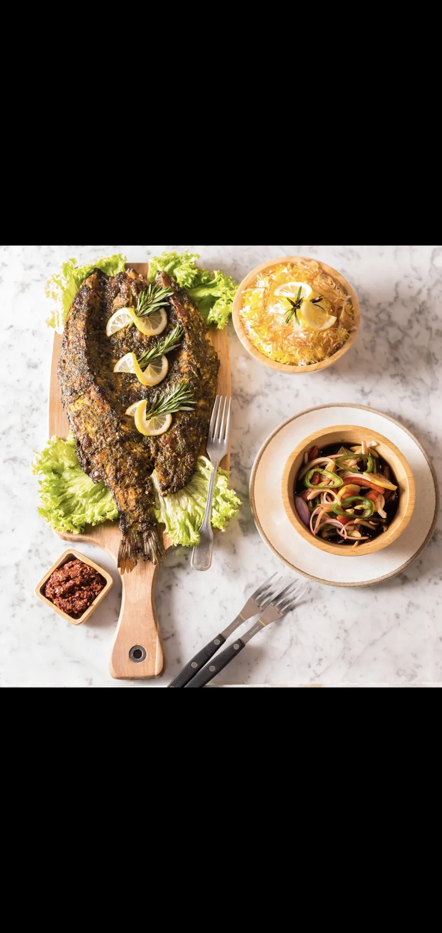 Grilled Seabass