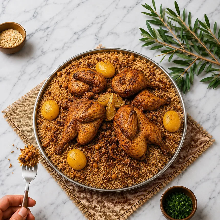 صنيه مجبوس دجاج