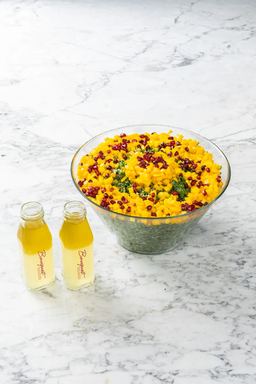Tabbouleh Quinoa with Mango Salad