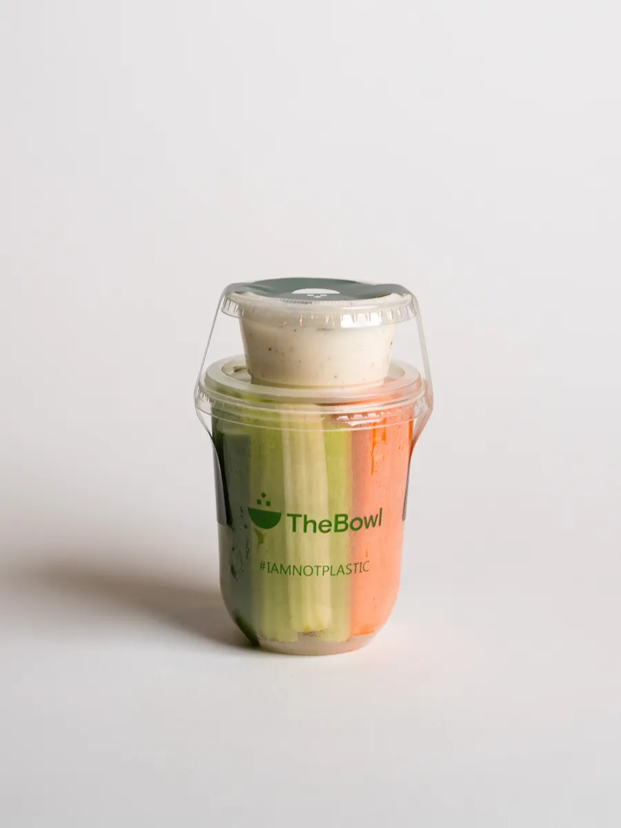 Veggie Cup With Ranch Sauce