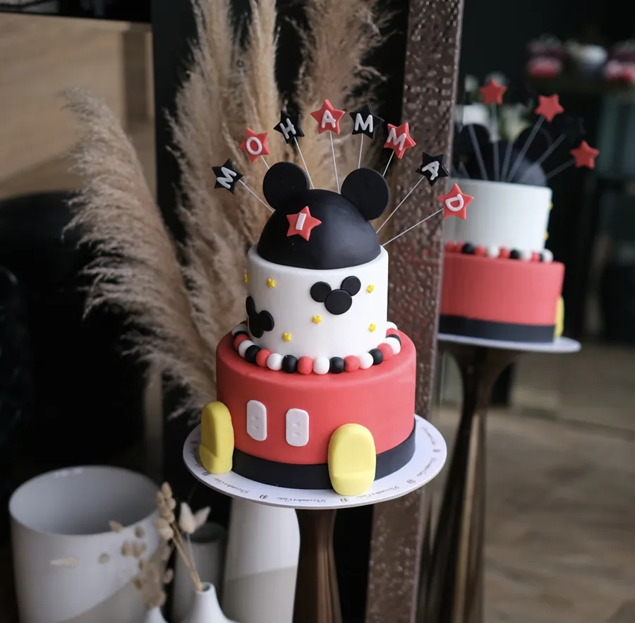 Double Cake Mickey Mouse