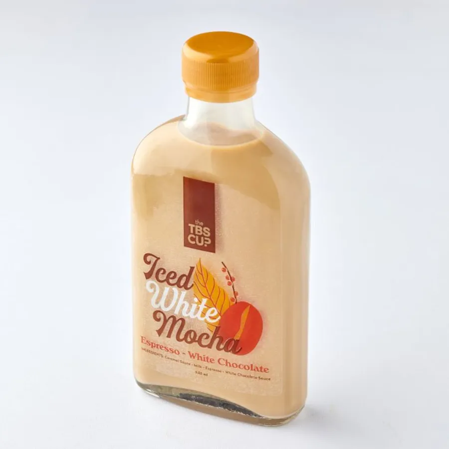 Iced white Mocha Bottle