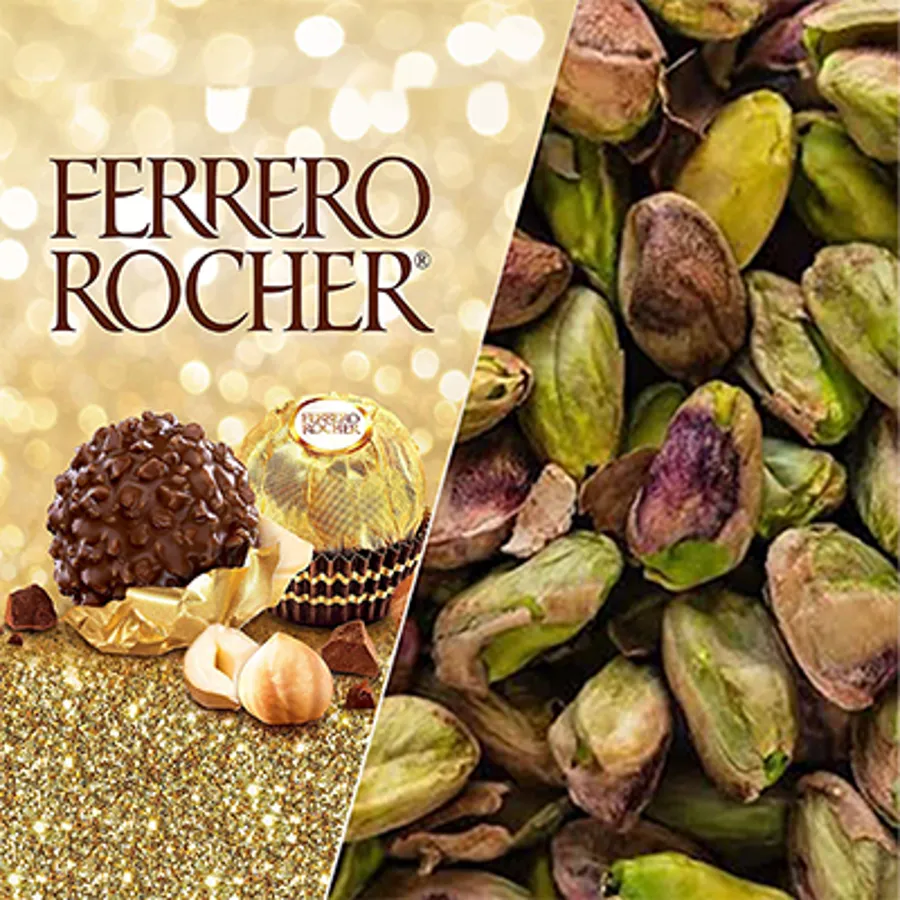 Ferrero Rocher & Pistachio (Cream Crepe)