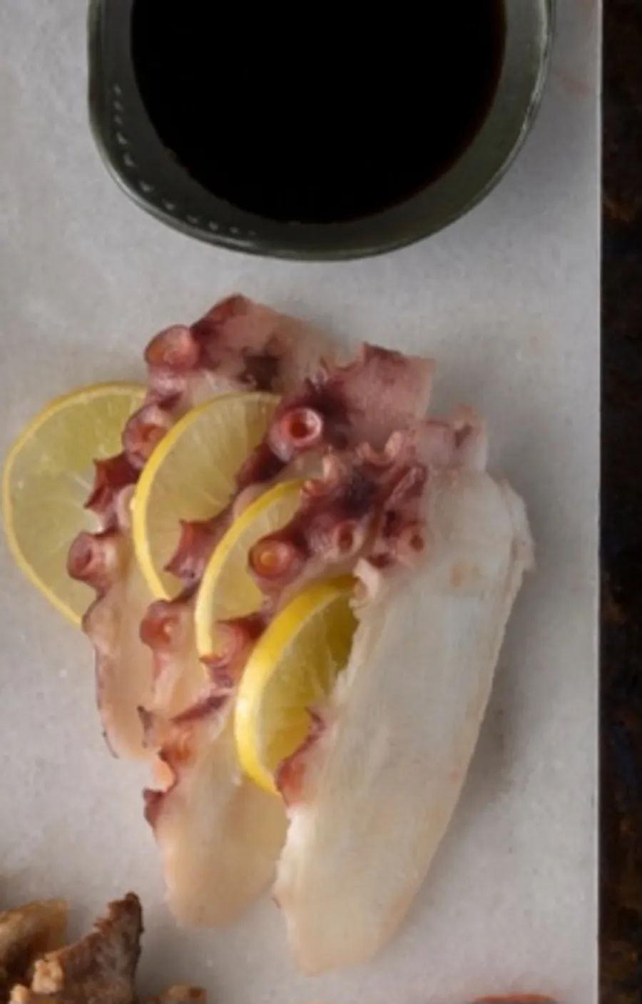 Sashimi octopus F.P