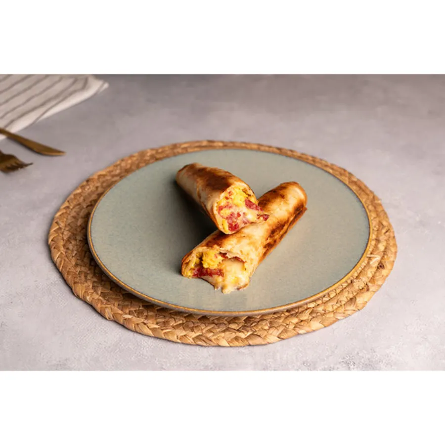 Egg and Pastrami Roll