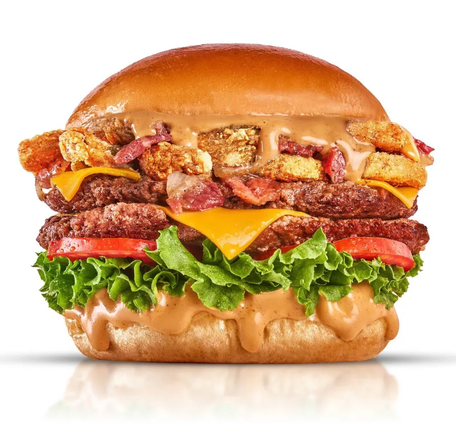 Fried Jalapenos Smashed Burger TRBL