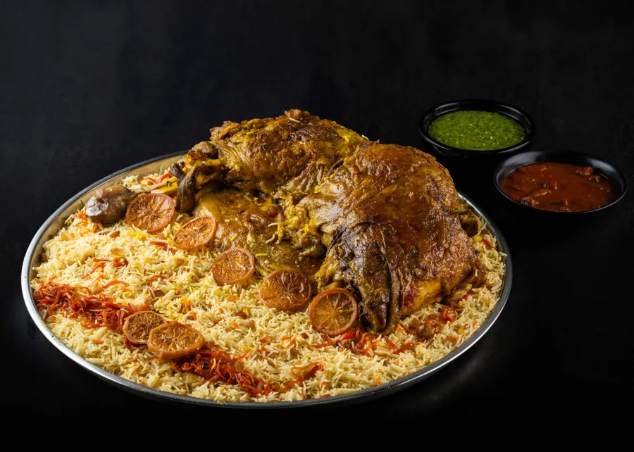 Lamb Quzi with bukhari rice