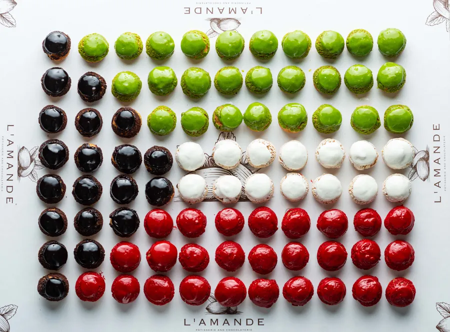 Kuwait flag mini choux