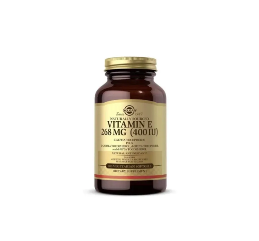 Solgar Vitamin E 268 MG (400IU) , 100 vegan softgel