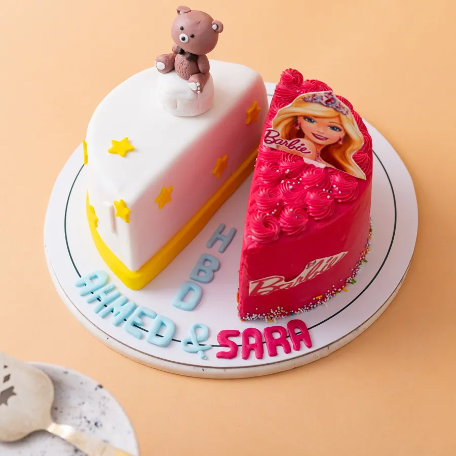 2 half cake