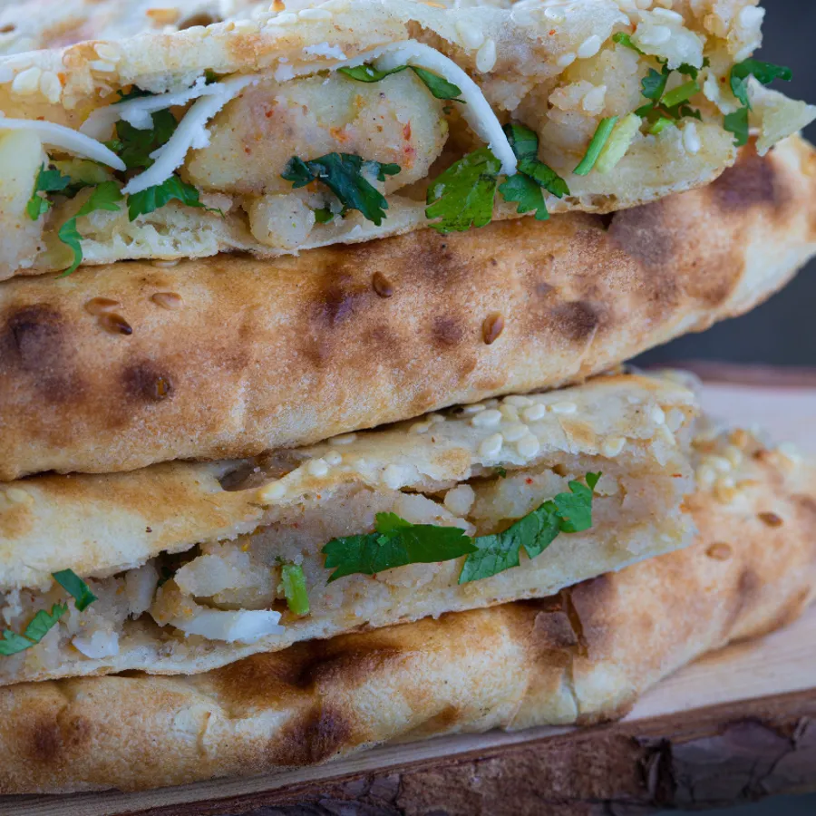 Potato Cheese Naan