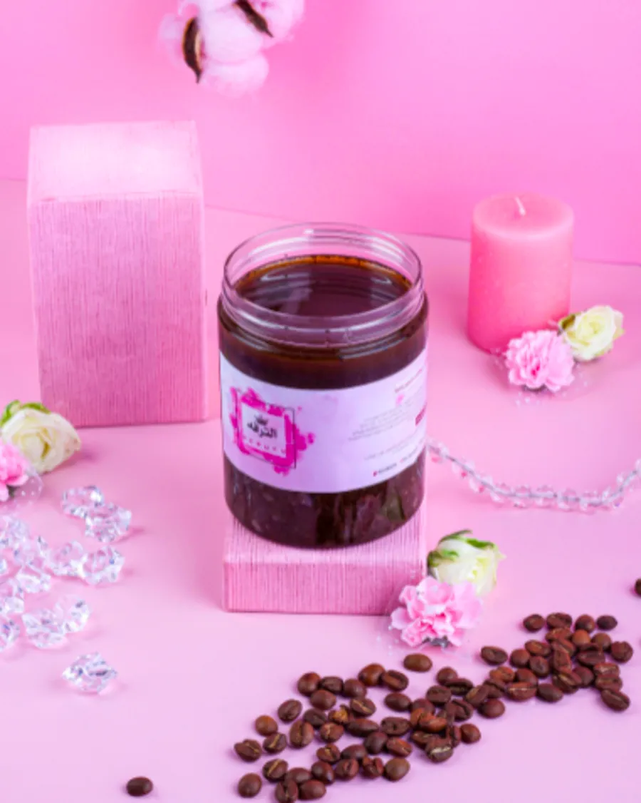 Chocolate espresso scrub